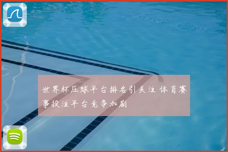世界杯压球平台排名引关注 体育赛事投注平台竞争加剧