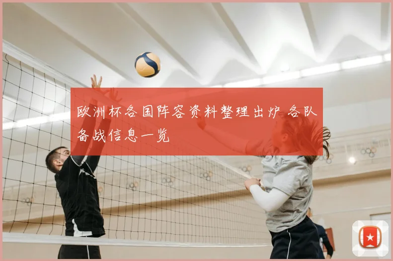 欧洲杯各国阵容资料整理出炉 各队备战信息一览